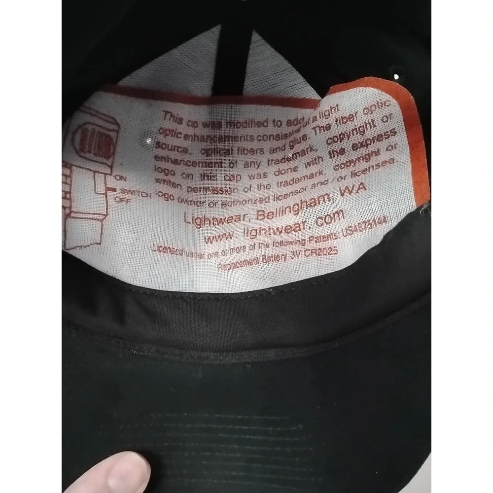 M&MS brand tag